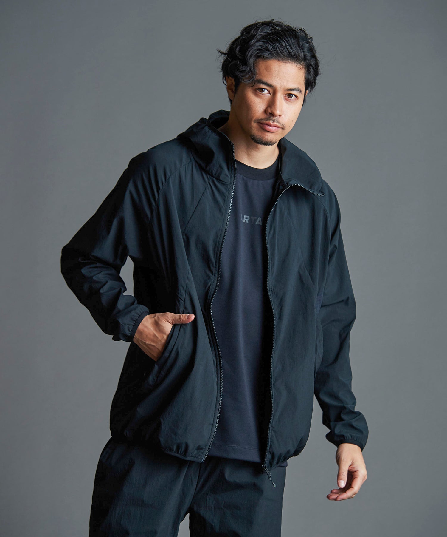 STRETCH WOVEN JACKET