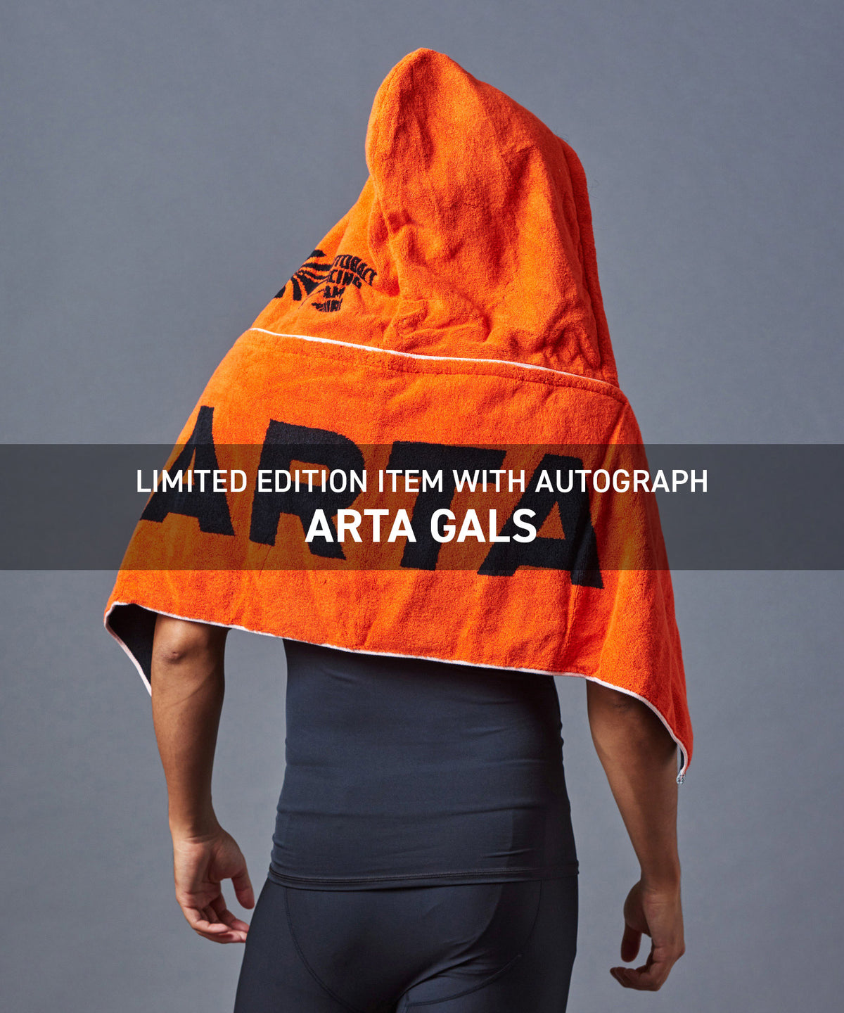 【ARTA GALSサイン入り】ARTA HOOD TOWEL