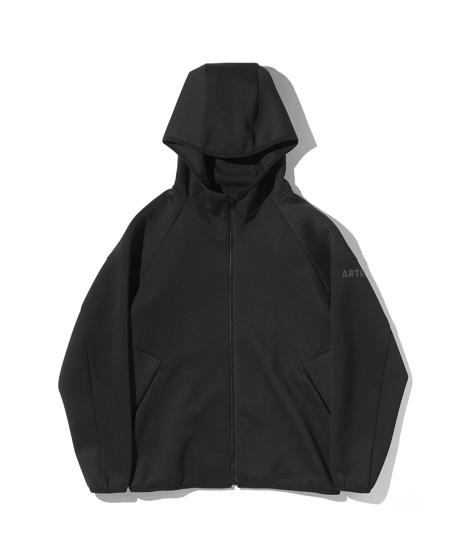 Sweat à capuche zippé en tricot air