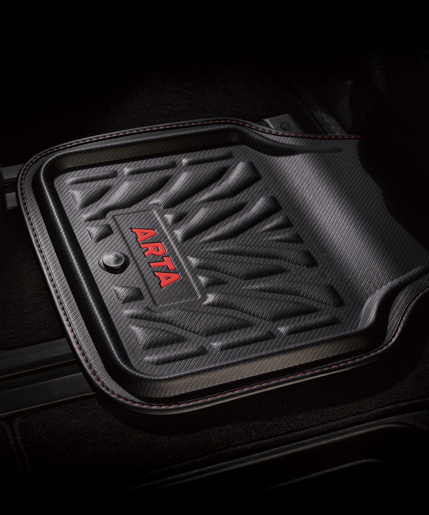 CARBON STYLE TREAD TRAY FLOOR MAT S