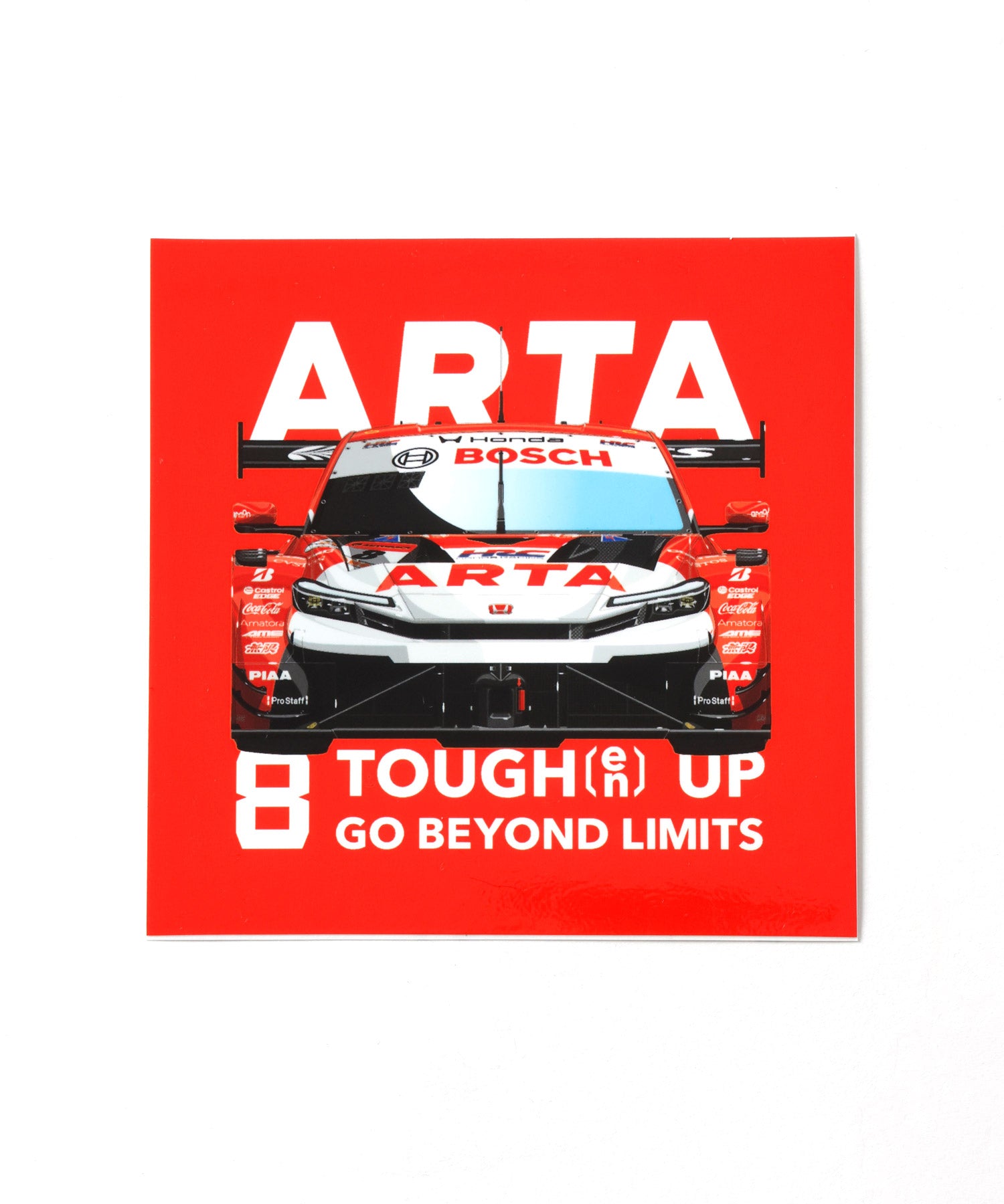 #8 MACHINE STICKER TYPE-A by ARTA MUGEN HRC PRELUDE-GT 2026