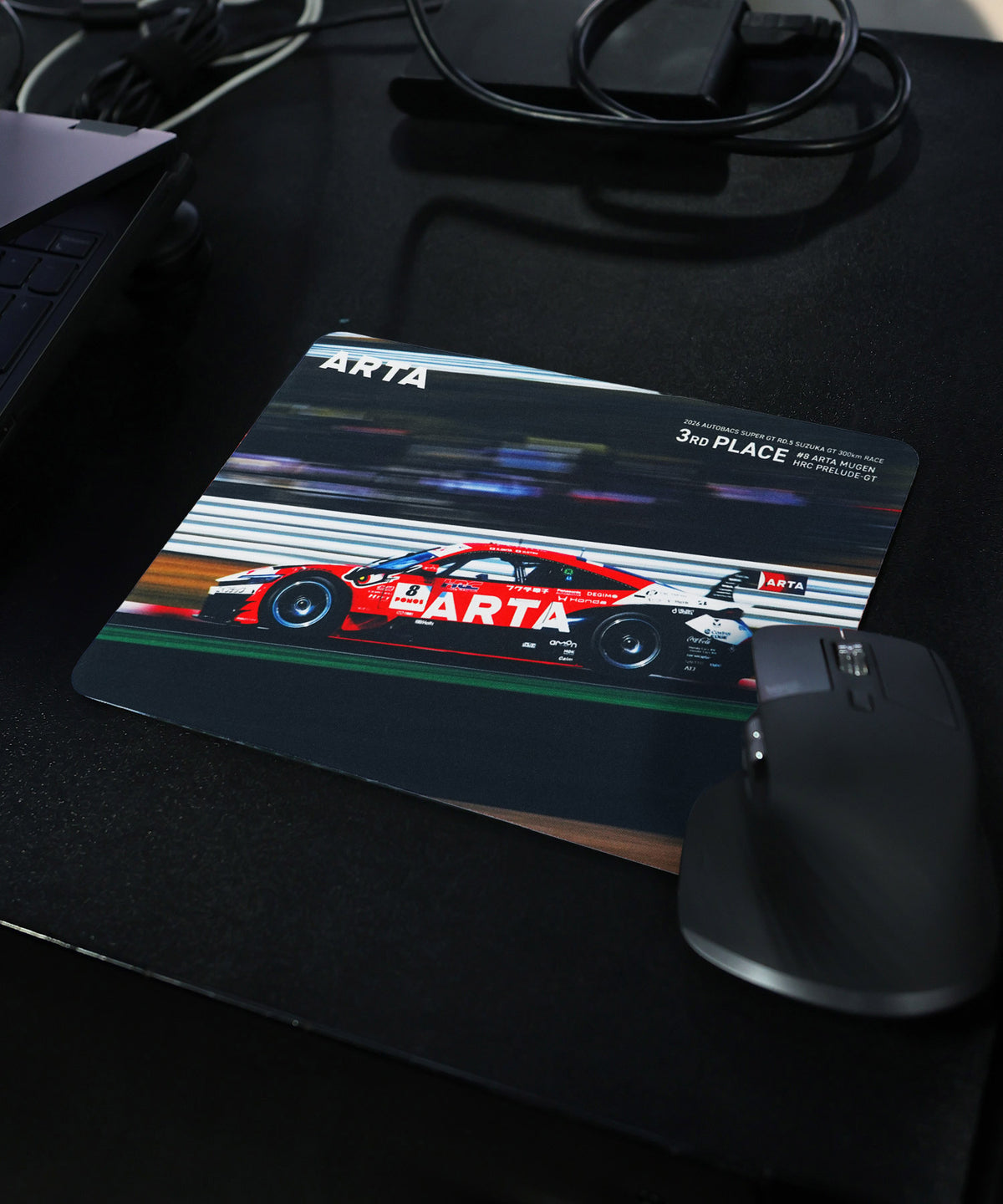 #8 MOUSE PAD COMMEMORATIVE Ver. by ARTA MUGEN HRC PRELUDE-GT 2026