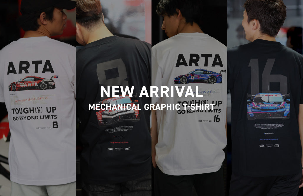【NEW ARRIVAL】RD.4富士で大好評の新作グラフィックTシャツがオンラインショップに登場！