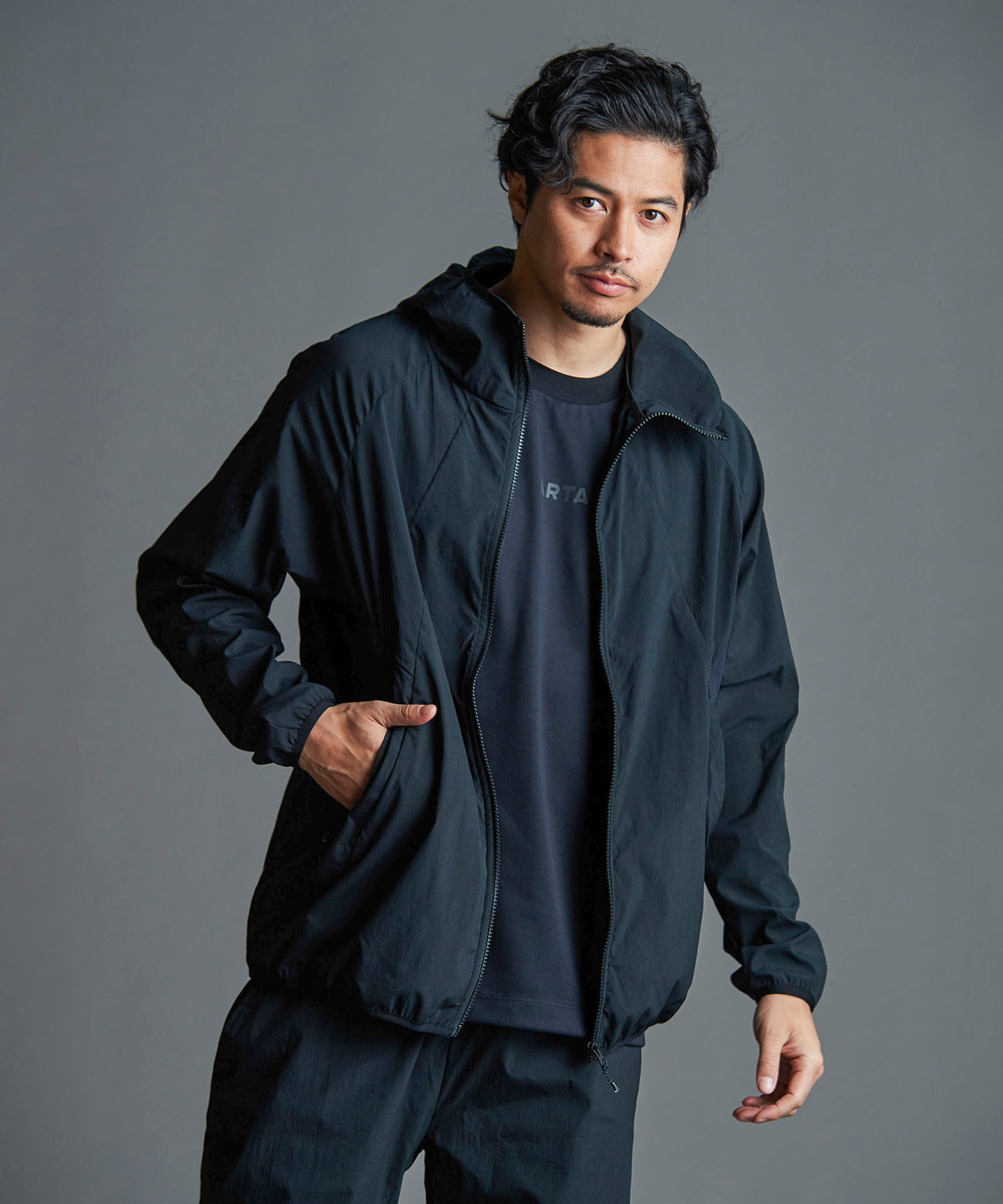 STRETCH WOVEN JACKET