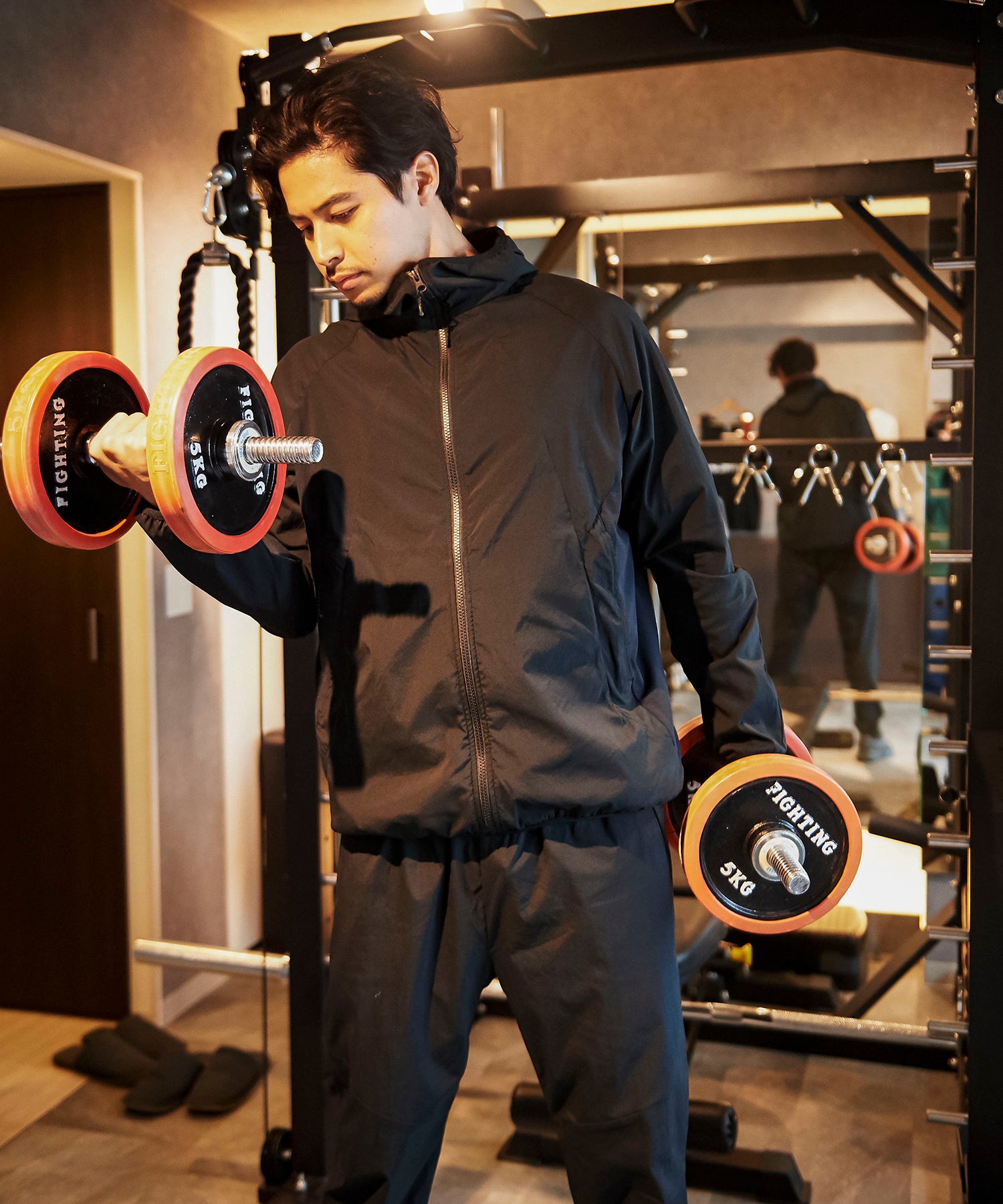 STRETCH WOVEN JACKET