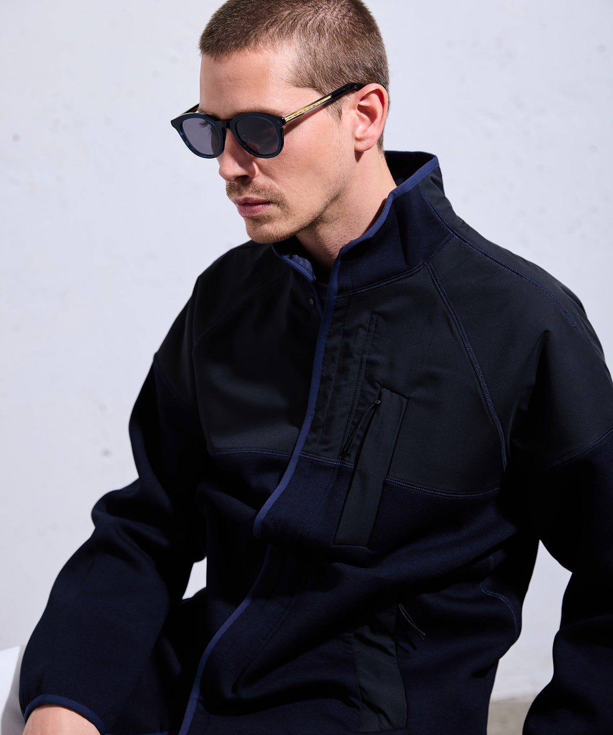 ARTA CVSTOS BLOUSON EN TRICOT TECHNIQUE À AIR