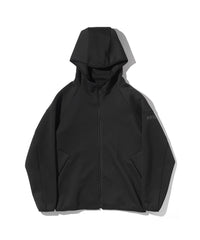 Sweat à capuche zippé en tricot air