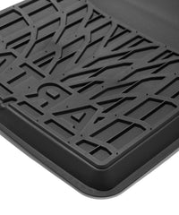 Tapis de sol arrière en PVC à crêtures
