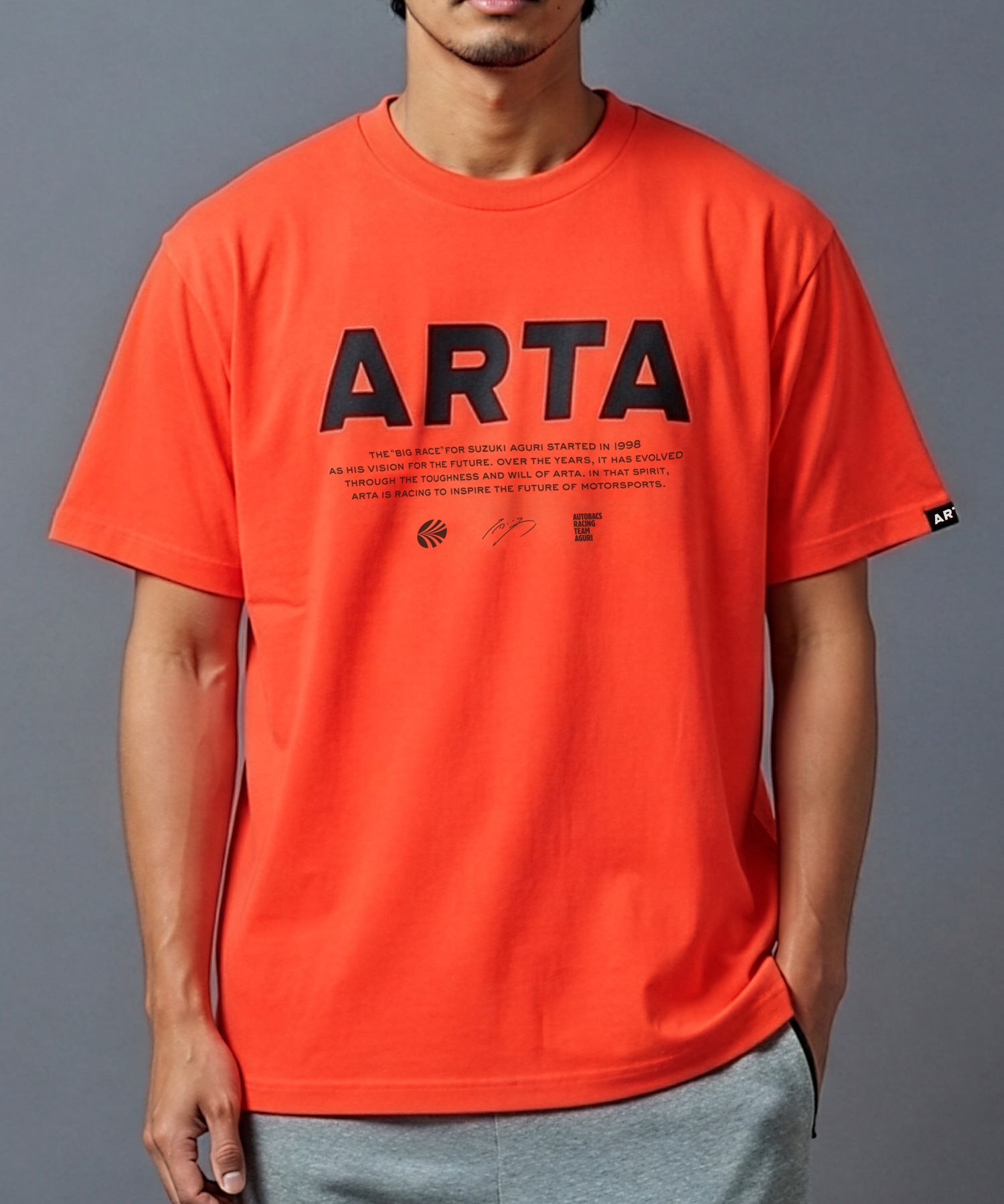ARTA&STATEMENT Logo Dry T-Shirt