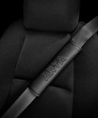 SEAT BELT PAD CARBON STYLE