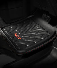 TAPIS DE SOL BAC ANTIDÉRAPANT STYLE CARBONE M