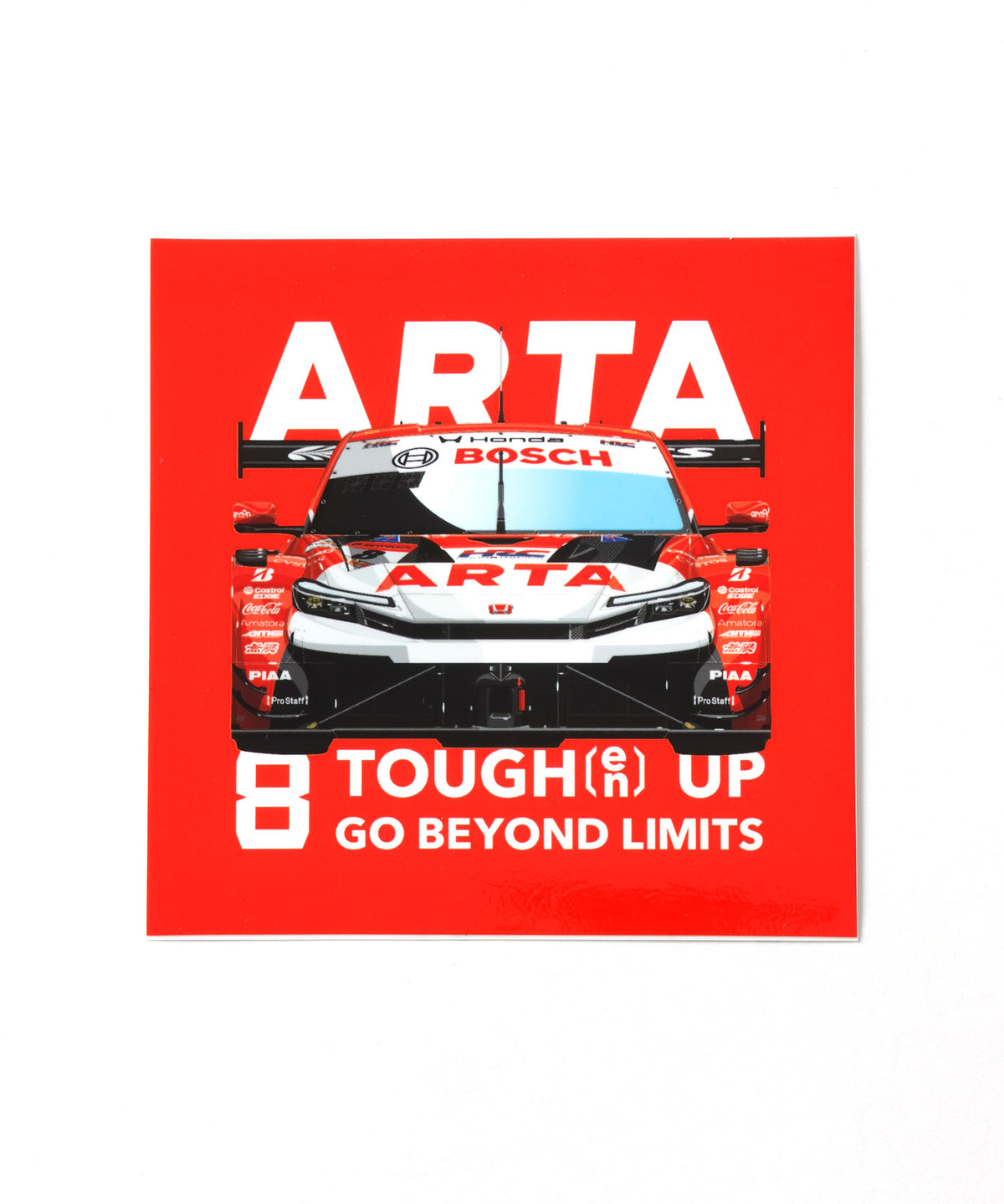 #8 Autocollant Machine TYPE-A par ARTA MUGEN HRC PRELUDE-GT 2026