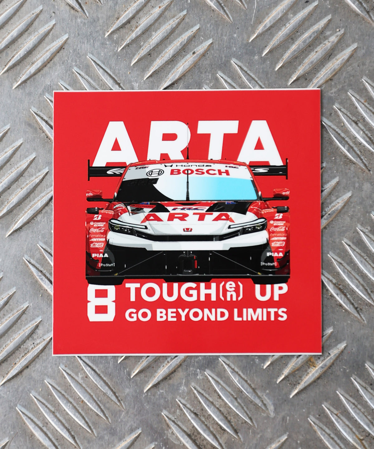 #8 MACHINE STICKER TYPE-A by ARTA MUGEN HRC PRELUDE-GT 2026