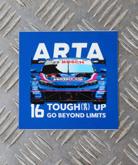 #16 MACHINE STICKER TYPE-A by ARTA MUGEN HRC PRELUDE-GT 2026