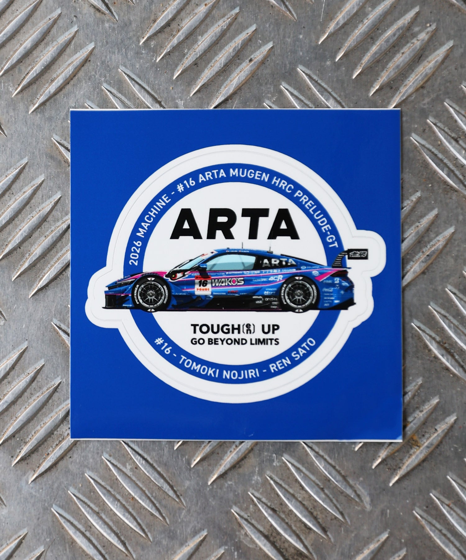 AUTOGRAPHED LOGO STICKERS