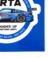 #16 AUTOCOLLANT TYPE-B POUR MACHINE par ARTA MUGEN HRC PRELUDE-GT 2026