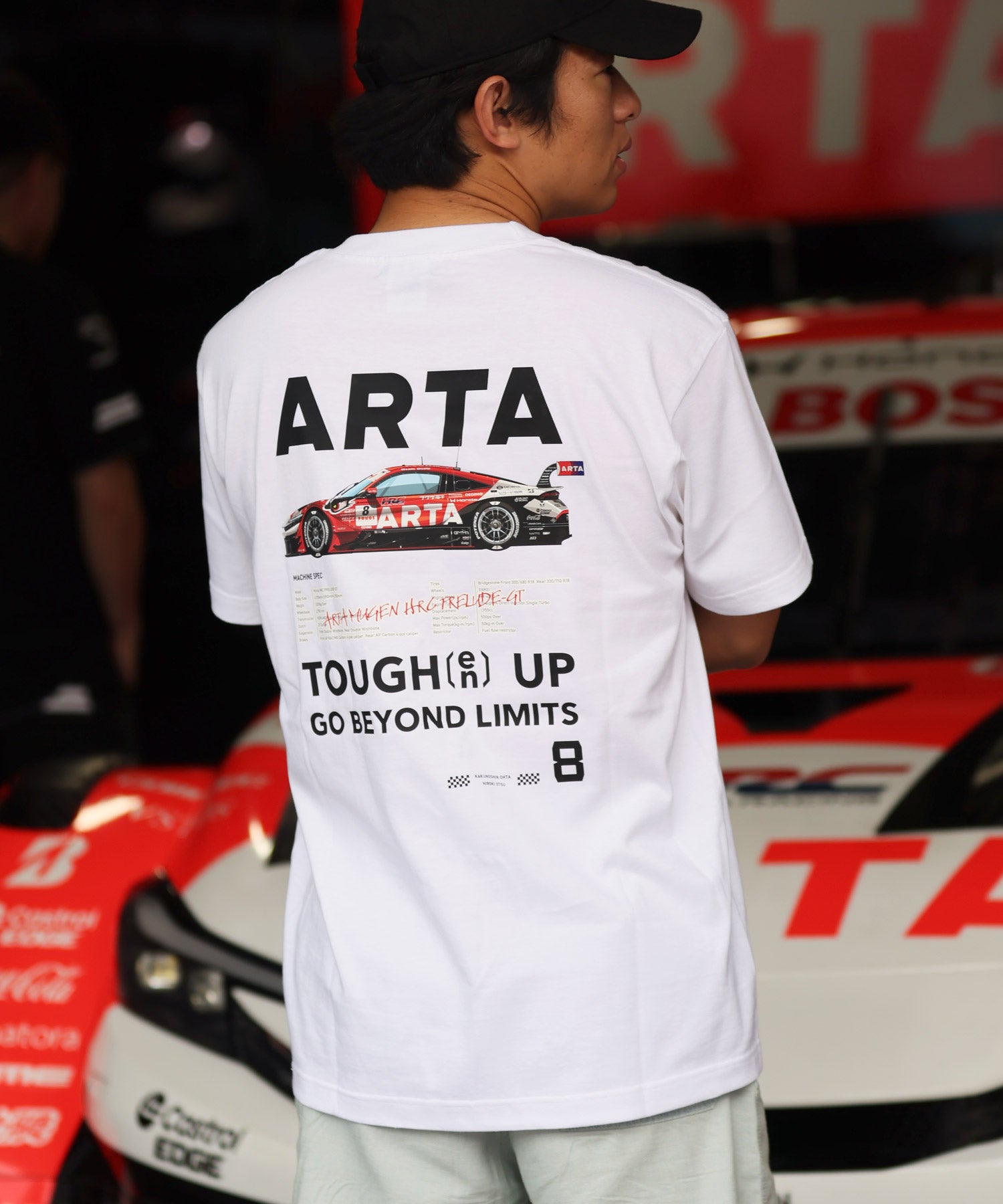 ARTA&STATEMENT Logo Dry T-Shirt