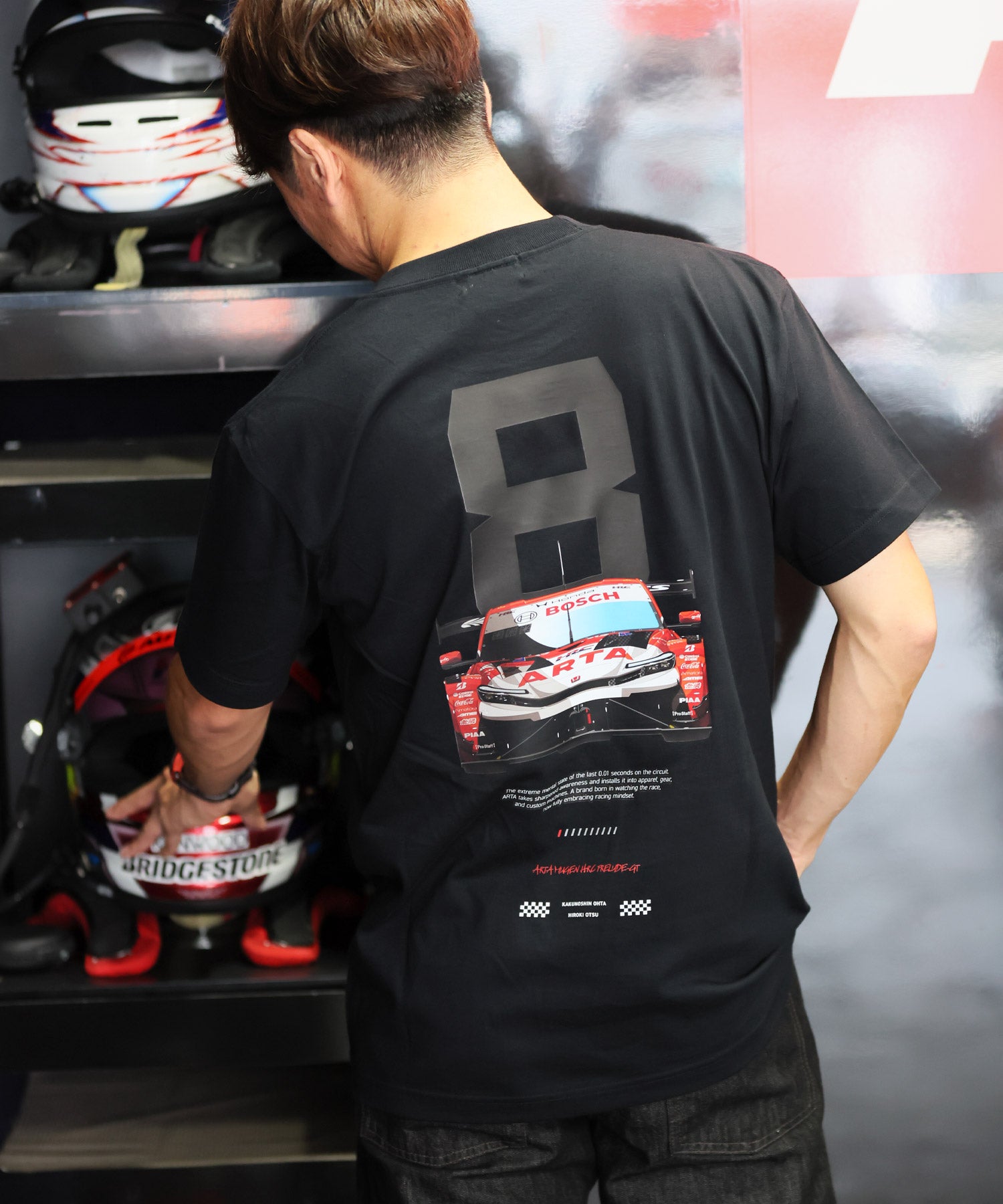 ARTA&STATEMENT Logo Dry T-Shirt