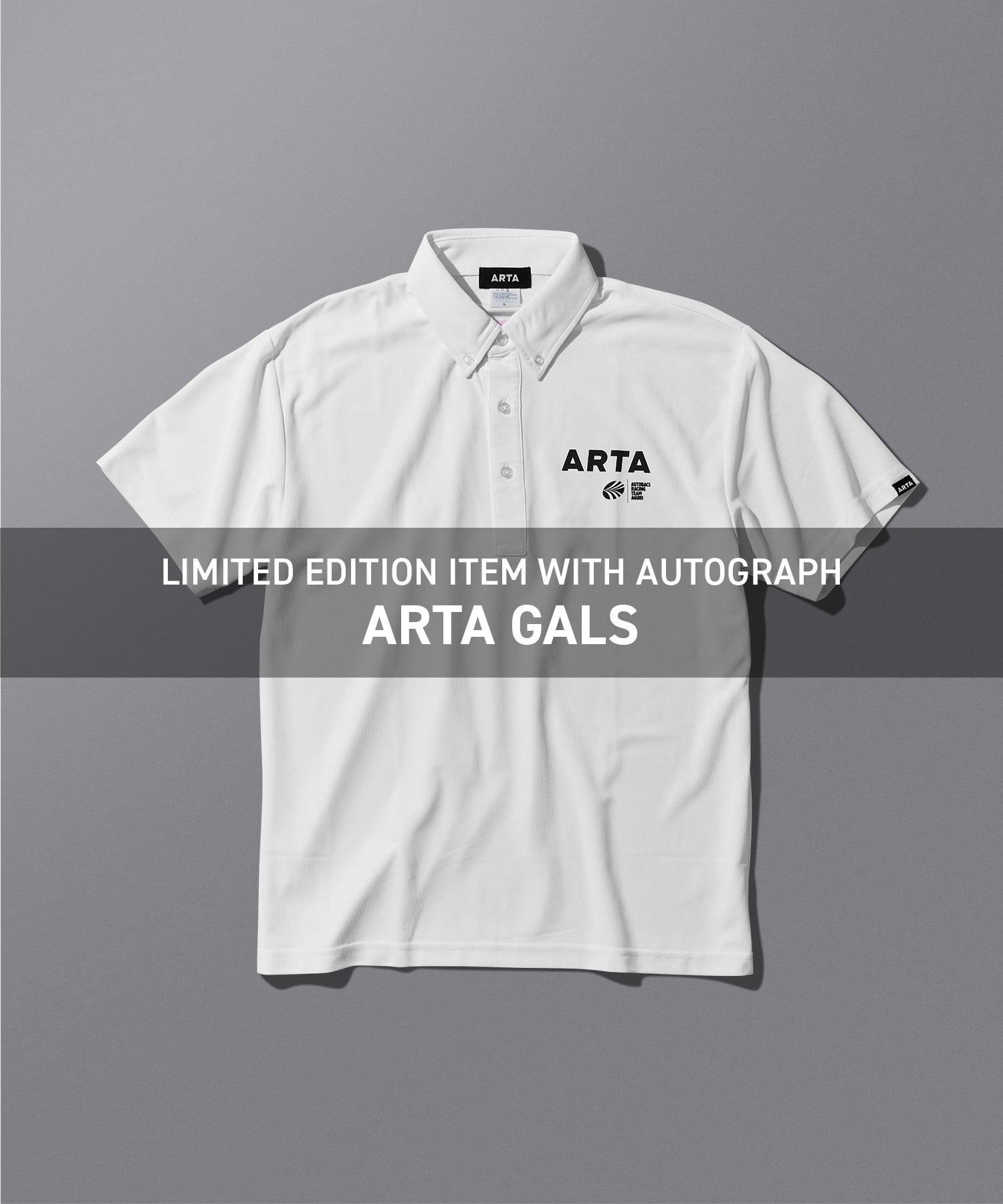 [Signed by ARTA GALS] ARTA & AB LOGO DRY POLO-SHIRT