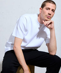 ARTA MECHANICS Yoshimasa Inaba Exclusive Tech Luxe Knitted Short-Sleeve Tee