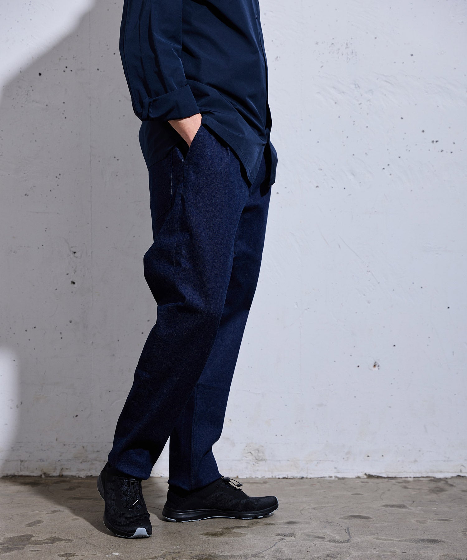 ARTA CVSTOS STRECH DENIM EASY PANTS
