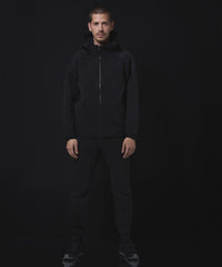 Sweat à capuche zippé en tricot air