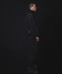 Sweat à capuche zippé en tricot air