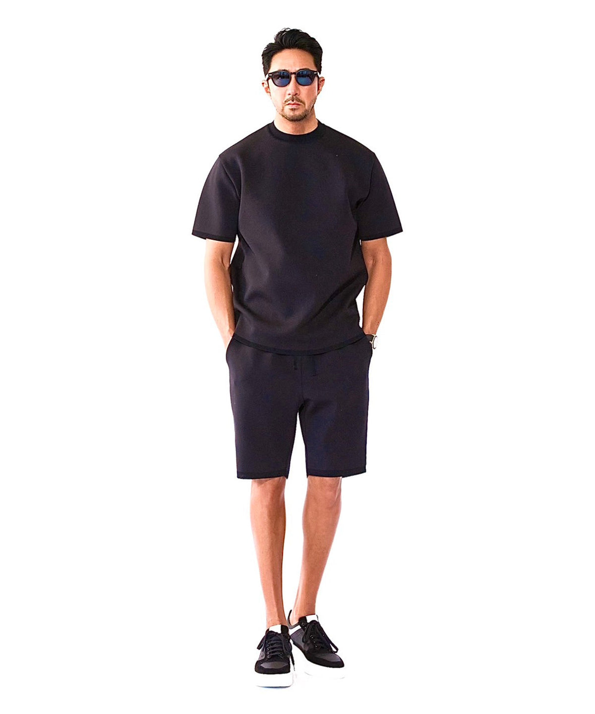 ARTA MECHANICS Yoshimasa Inaba Exclusive Tech Luxe Knitted Short-Sleeve Tee