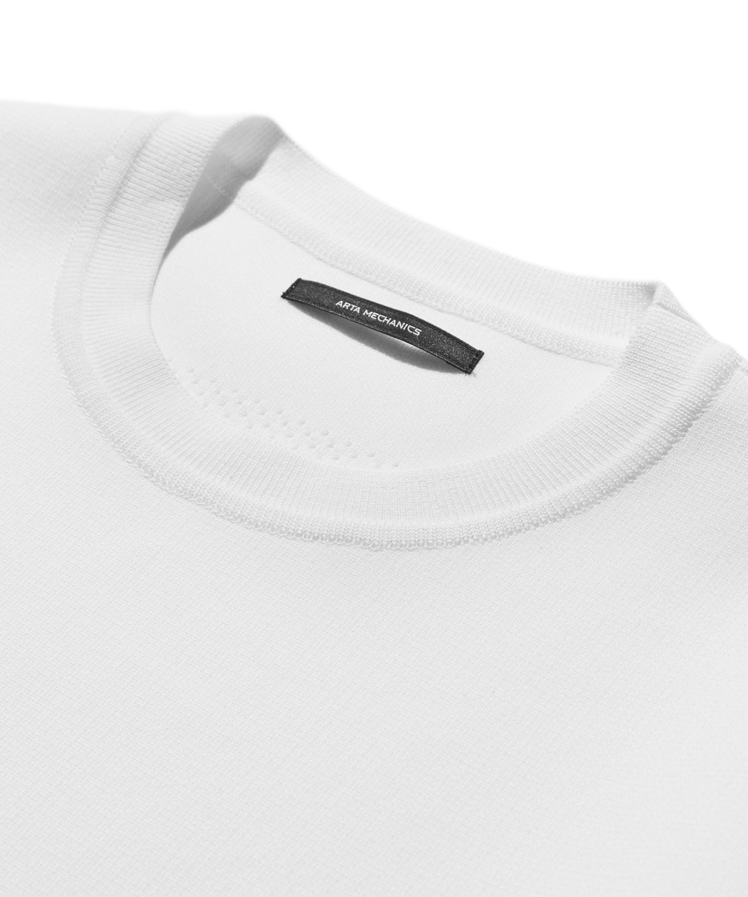 ARTA MECHANICS Yoshimasa Inaba Exclusive Tech Luxe Knitted Short-Sleeve Tee